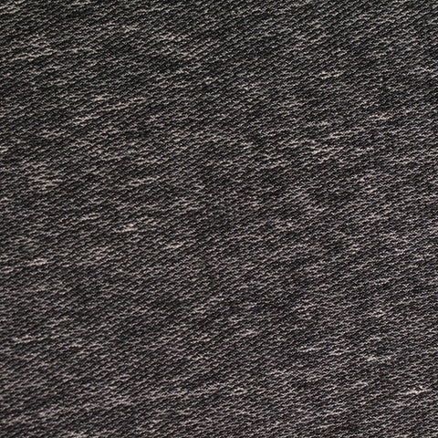 Dark Grey Marl French Terry, Poly-Cotton, 178 gsm