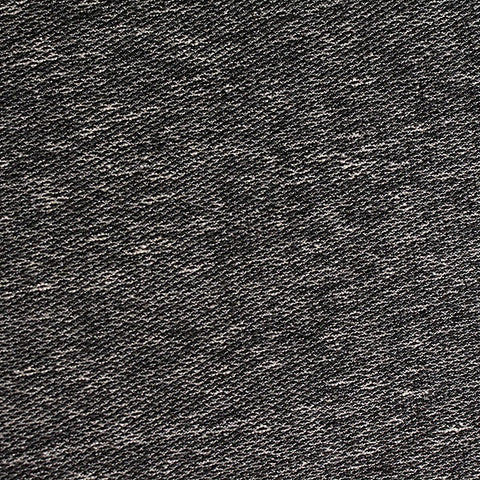 Dark Grey Marl French Terry, Poly-Cotton, 178 gsm