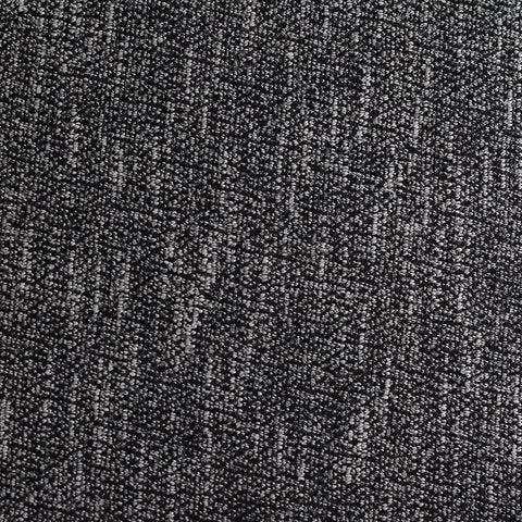 Black Marl Jacquard, Poly-Viscose, 185 gsm