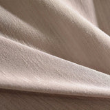 Printed 100% Polyester Plissé Fabric, 146 gsm, 155 cm — Orange — texture