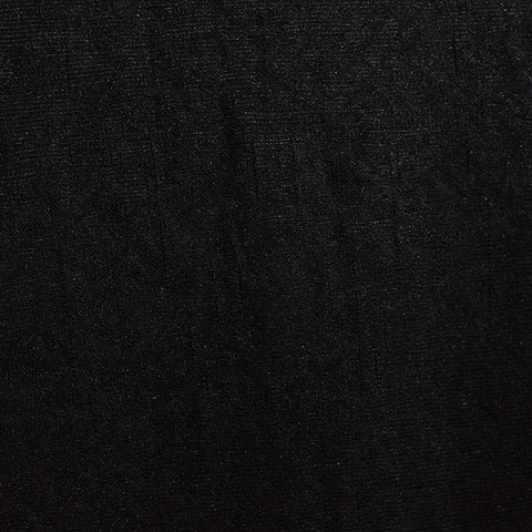 Jacquard 100% Polyester Knit Fabric, 278 gsm, 150 cm — Black