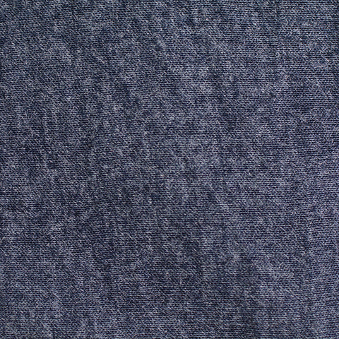 Navy Marl Chunky Knit, 155 gsm