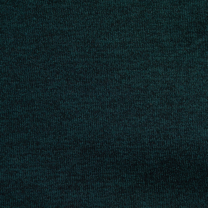 Dark Teal Marl Knit, Polyester, 242 gsm