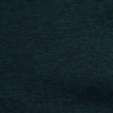 Dark Teal Marl Knit, Polyester, 242 gsm