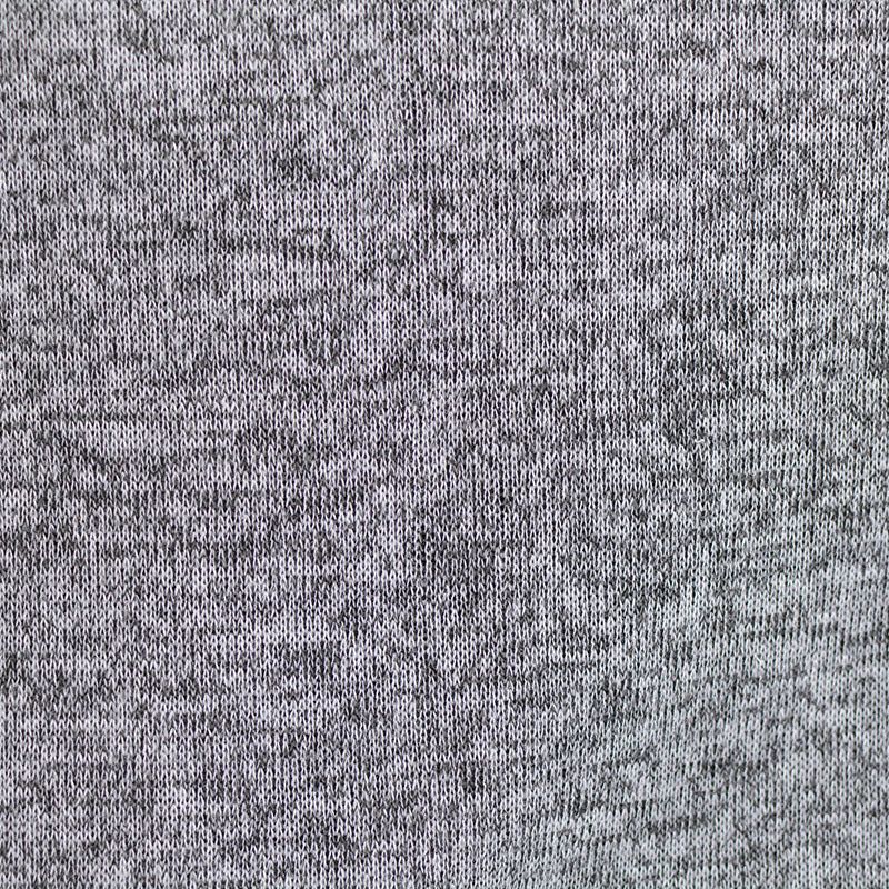 Grey Marl Chunky Knit, Polyester, 138 gsm