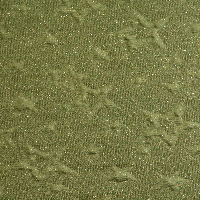 Green Tone-on-Tone Jacquard, Poly-Metallic