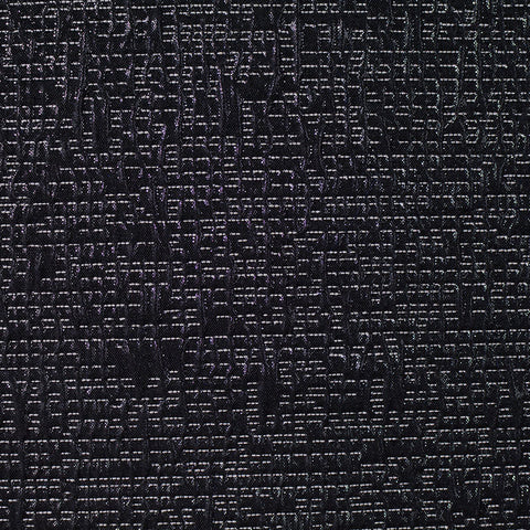 Black Abstract-Dash Jacquard, Poly-Viscose