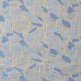 Blue Abstract Jacquard, Polyester