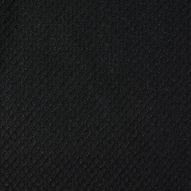 Black Tone-on-Tone Diamond Jacquard, 225 gsm