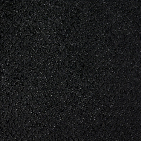 Black Tone-on-Tone Diamond Jacquard, 225 gsm