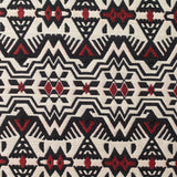 Black Geometric Jacquard, Polyester