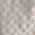 White Check Jacquard, Polyester