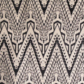 Black Abstract-Zigzag Jacquard, Polyester