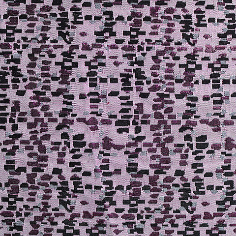 Black Abstract Jacquard, Polyester, 160 gsm