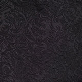 Black Floral Jacquard, Polyester