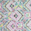 White Butterflies Jacquard, Poly-Cotton