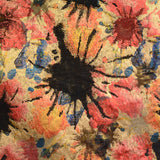 Black Floral Jacquard, Polyester