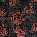 Red Abstract Jacquard, Polyester