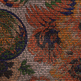 Jacquard Polyester Viscose Woven Fabric, 170 gsm, 145 cm — Red — texture