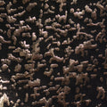Gold Abstract Jacquard, Poly-Cotton