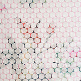 White Dots Jacquard, Poly-Cotton — texture