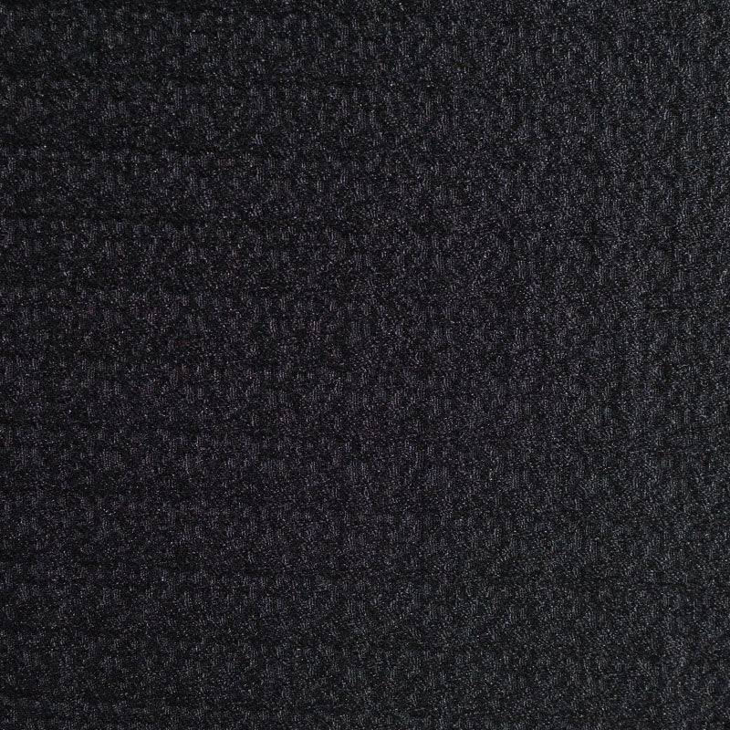 Black Tone-on-Tone Jacquard, Cotton-Poly, 270 gsm