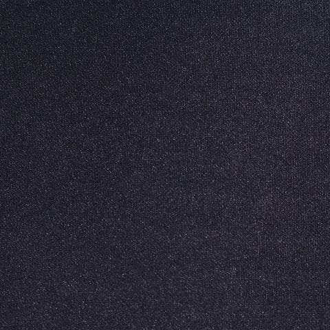 100% Polyester Interlock Knit Fabric, 250 gsm, 155 cm — Black