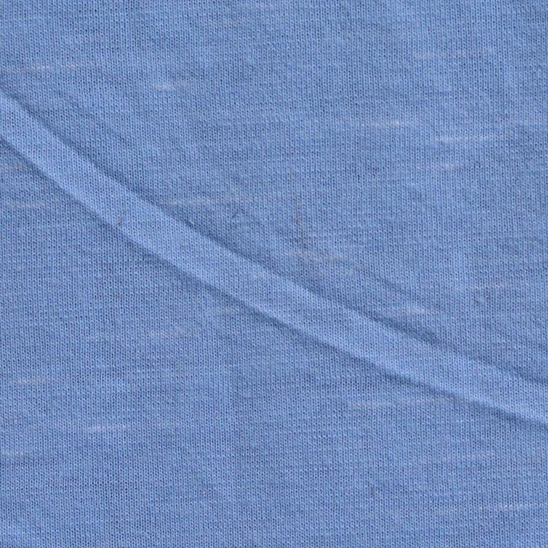 Light Blue Marl Jersey Knit, Polyester, 164 gsm