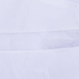 100% Polyester Woven Fabric, 110 gsm, 147 cm — White
