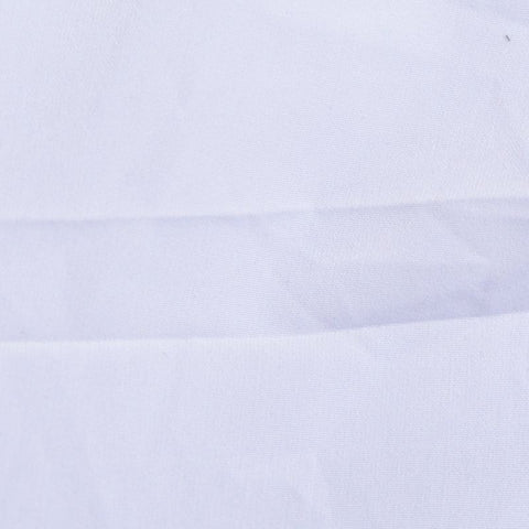 100% Polyester Woven Fabric, 110 gsm, 147 cm — White