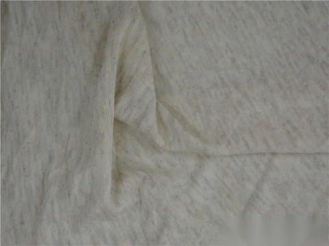 Grey Heathered-Marl Jersey Knit, Viscose