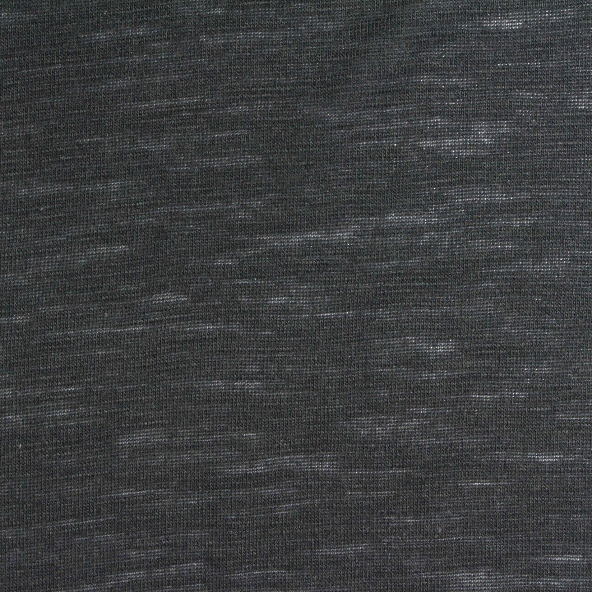 Dark Grey Heathered-Marl Jersey Knit, Viscose, 122 gsm