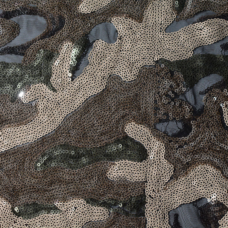 Brown Bold-Camo Knit, Polyester