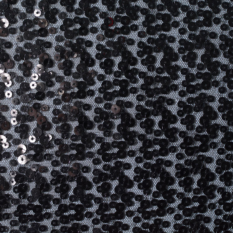 Black Sequin Knit, Polyester