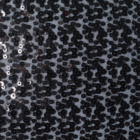 Black Sequin Knit, Polyester