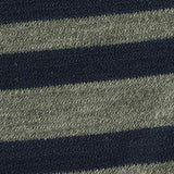 Navy Horizontal-Stripe Knit, Polyester — texture