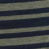 Navy Horizontal-Stripe Knit, Polyester