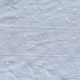 White Dots Woven, Cotton — texture