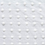 White Dots Jacquard, Cotton — texture