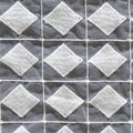 White Diamond Jacquard, Polyester