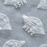 100% Polyester Knit Fabric, 130 cm — Grey — texture