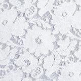 White Floral Lace, Cotton — texture