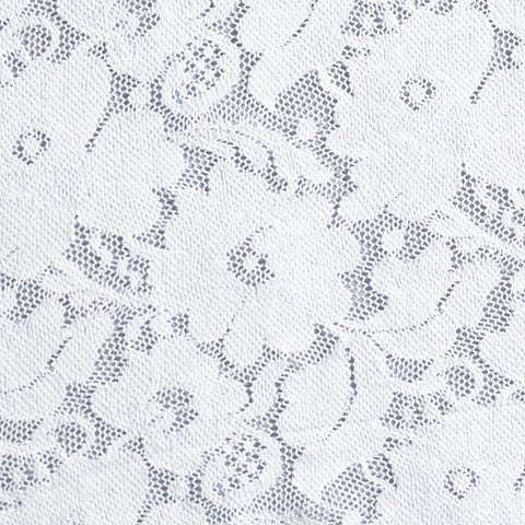 White Floral Lace, Cotton