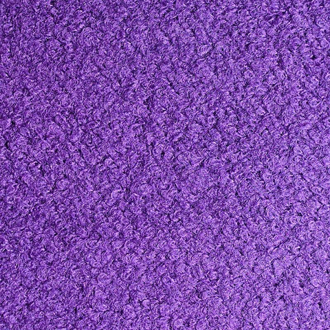 Polyester Wool Knit Fabric, 515 gsm — Purple