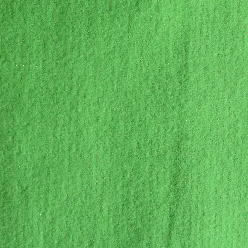 Polyester Wool Metallic Knit Fabric, 400 gsm — Green