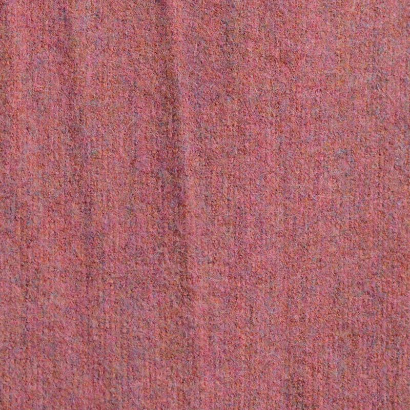Pink Marl Ponte Knit, Poly-Wool