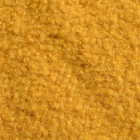 Polyester Wool Knit Fabric, 720 gsm — Orange