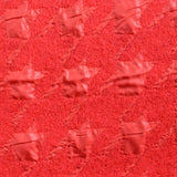 Red Abstract Jacquard, Poly-Wool
