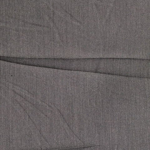 Polyester Viscose Stretch Woven Fabric, 185 gsm, 146 cm — Grey