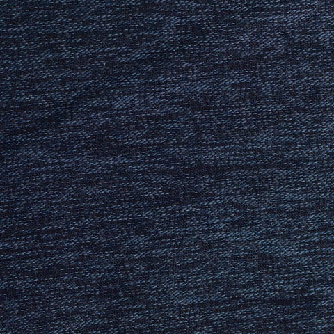 Dark Blue Marl Denim, Cotton, 155 cm